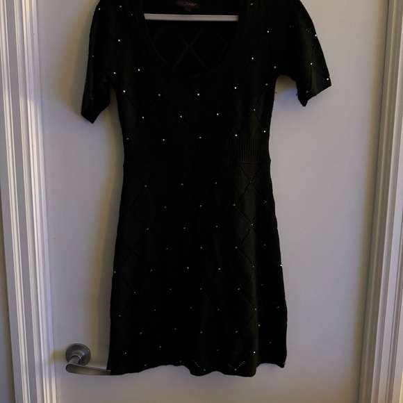 Betsey Johnson - Elegant Black Knit Dress - Picture 6 of 14